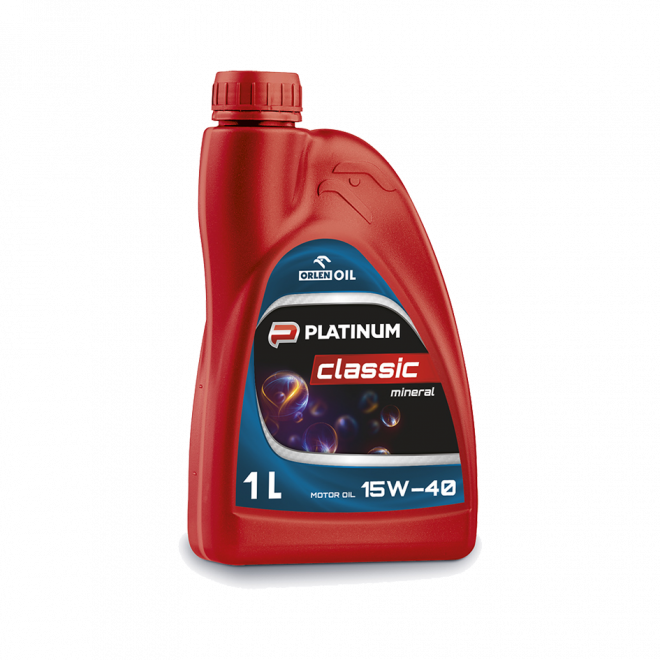 Orlen Oil Platinum Classic Mineral 15W-40- Olio motore auto
