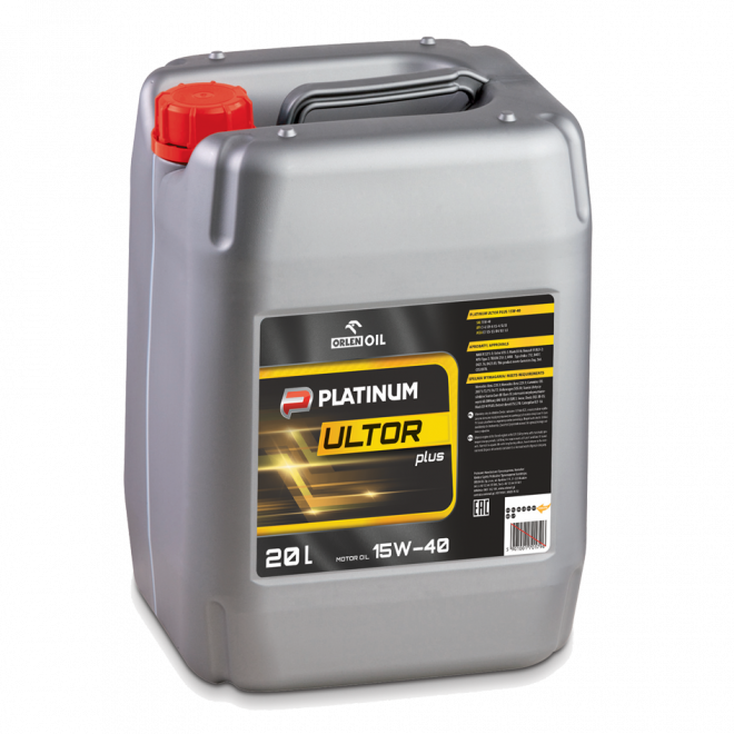 Orlen Oil Platinum Ultor Plus 15W-40 - Olio motore Heavy Duty