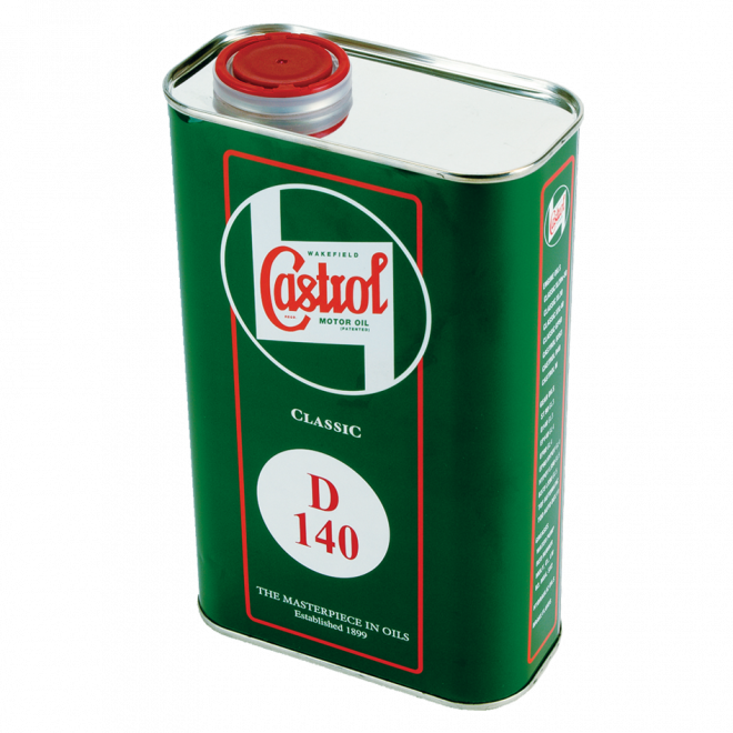 Castrol Classic D 140 - Olio per trasmissioni di auto storiche (ingranaggi non ipoidali) - API GL-3