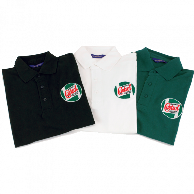 Castrol Classic Polo Bianca